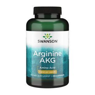L-Arginine 1000 mg (L-аргінін) - 90 Caps 100-48-2225735-20 фото