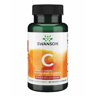 Витамин C Vitamin C Complex with Bioflavonoids - 60 Veg caps 100-77-5949962-20 фото