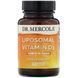 Ліпосомальний Вітамін D3, 10000 МО, Liposomal Vitamin D3, Dr, Mercola, 90 капсул MCL03201 фото 1