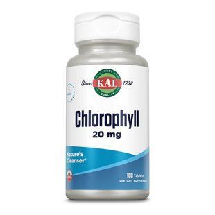 Дієтична добавка Chlorophyll 20mg - 100 tabs 2023-10-3159 фото