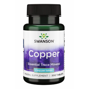 Медь Copper 2mg - 300tabs 100-29-1562566-20 фото