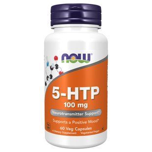 5-HTP гідрокситриптофан 5-HTP 100mg - 60 vcaps 100-95-0188833-20 фото