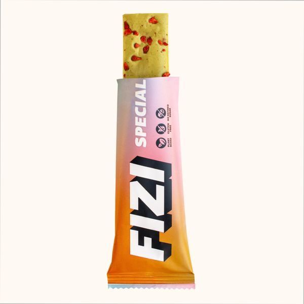 Протеїновий батончик FIZI Protein Bar Special Box - 10x45g Raspberry Matcha 2022-10-0937 фото
