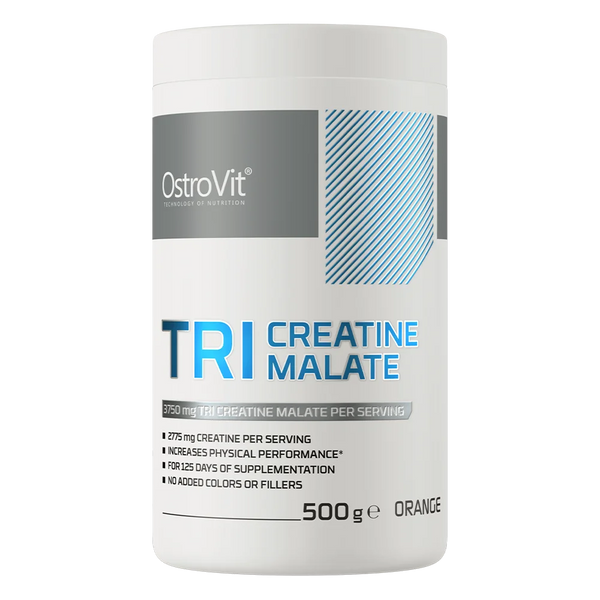 Креатин Tri-Creatine Malate для росту м'язів та сили - 500 g orange VP-2026-405 фото