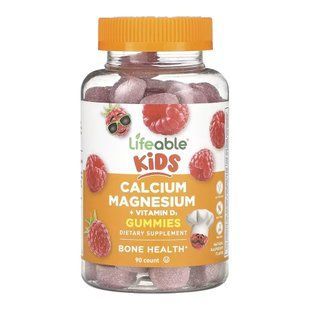 Calcium Magnesium + Vitamin D Kids - 90 gummies 2023-10-7271 фото