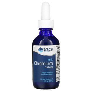 Ионный хром, Ionic Chromium,Trace Minerals Research, 550 мкг, 59 мл TMR-00015 фото