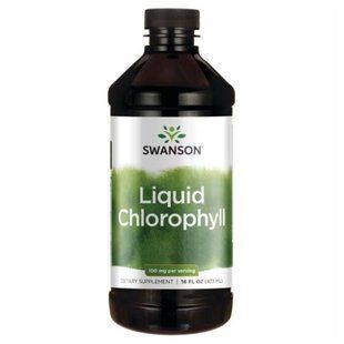 Liquid Chlorophyll 100mg (дієтична добавка) - 473ml (16FL OZ) 100-60-3882547-20 фото