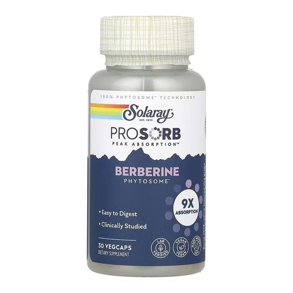 Берберин Prossorb Berberine 9x - 30 vcaps 2023-10-6983 фото