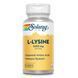 Лизин 1000 Мг, L-Lysine, Solaray, 90 Таблеток SOR04860 фото 4