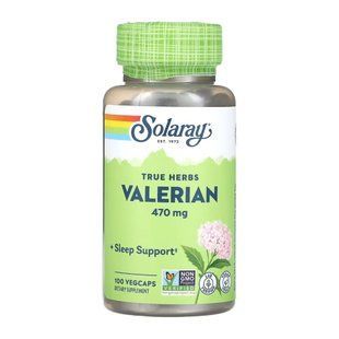 Valerian Root 470mg для сну та нервової системи - 100 vcaps 2023-10-5272 фото