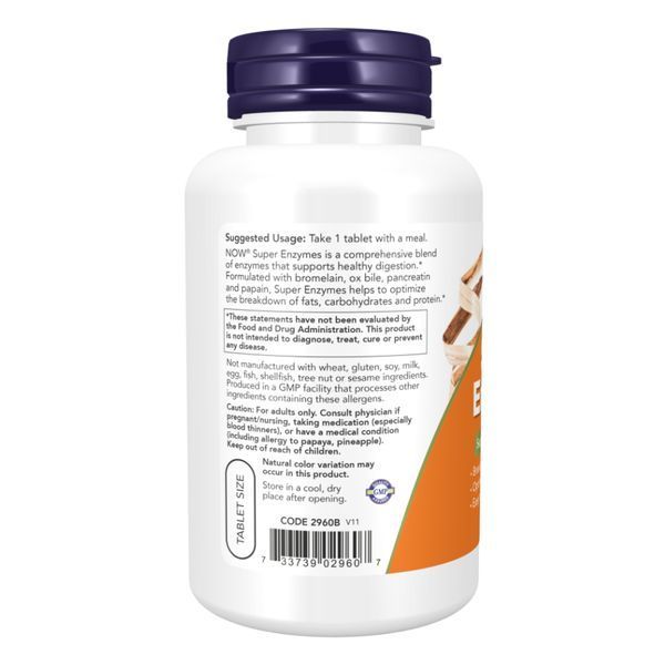 Super Enzymes (ферменты) - 180 tabs 2022-10-2611 фото