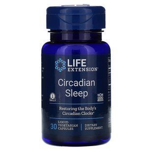 Формула для сну, Circadian Sleep, Life Extension, 30 кап. LEX-23003 фото