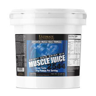 Гейнер Muscle Juice 2544 для набора массы - 4750g Vanilla 2022-10-0891 фото
