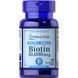 Biotin 10000mcg (біотин вітамін B7) - 100caps 100-50-4681582-20 фото 1