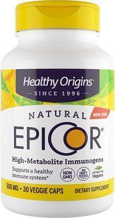Эпикор, EpiCor, Healthy Origins, 500 мг, 30 вегетарианских капсул HOG-57884 фото