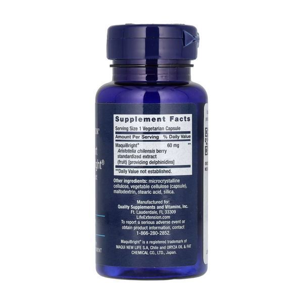 Диетическая добавка Tear Support with MaquiBright 60 mg - 30 vcaps 2023-10-3220 фото