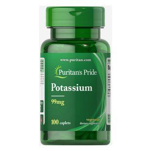 Potassium 99 mg - 100 Caps 100-16-8238887-20 фото
