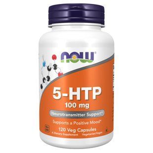 5-HTP гідрокситриптофан 5-HTP 100mg - 120 vcaps 100-50-7484299-20 фото