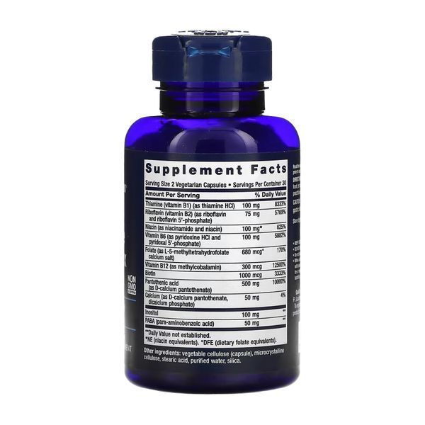 BioActive Complete B-Complex для нервной системы - 60 vcaps 2022-10-1930 фото