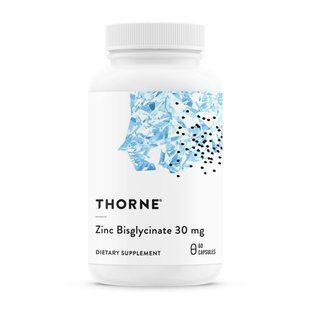 Цинк Zinc Bisglycinate 30 mg - 60 caps 2023-10-3072 фото