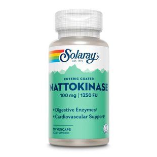 Nattokinase 100mg для серця та судин - 30 vcaps 2023-10-2403 фото