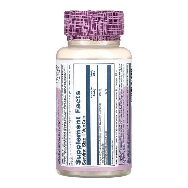 Pomegranate 200mg (диетическая добавка) - 60 vcaps 2023-10-6778 фото
