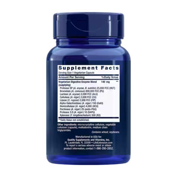 Enhanced Super Digestive Enzymes (ферменты) - 60 veg caps 2023-10-2659 фото