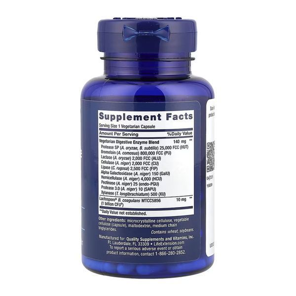 Пробиотики Enhanced Super Digestive Enzymes and Probiotics - 60 vcaps 2023-10-6823 фото