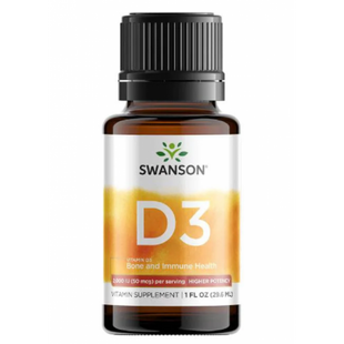 Vitamin D3 Bone and Immune Health 2000 IU (50mcg) (вітаміни для кісток) - 1fl(29.6ml) 100-95-8739155-20 фото