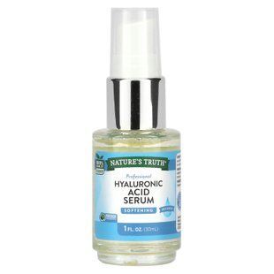 Сыворотка для лица с гиалуроновой кислотой, Hyaluronic Acid Serum, Nature's Truth, без запаха, 30 мл NTH-10762 фото