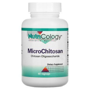 Микрохитозан для похудения, MicroChitosan, Nutricology, 60 капсул ARG-55990 фото