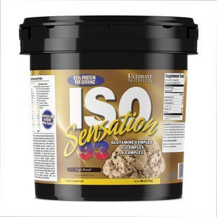 Дієтична добавка ISO Sensation 5lb - 2270g Cafe Brazil 2022-10-0847 фото