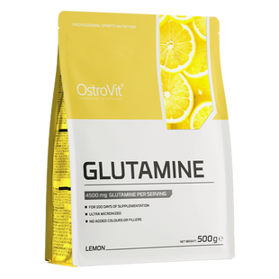 Глютамин Glutamine для восстановления и иммунитета - 500 gram lemon VP-2026-320 фото