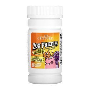 Zoo Friends Multi with Extra C - 60 chewable tabs 100-85-3175286-20 фото