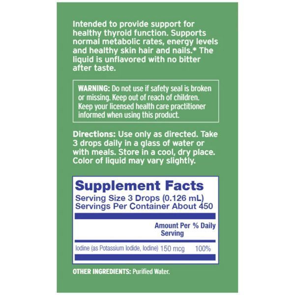 Йод Liquid Iodine Plus - 2fl oz 2022-10-1805 фото