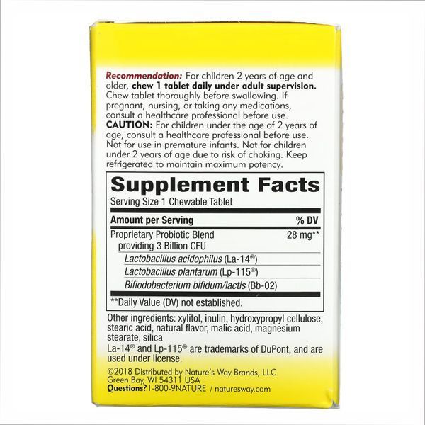 Детские витамины Kids Primadophilus - 30 tabs Cherry 2022-10-1098 фото