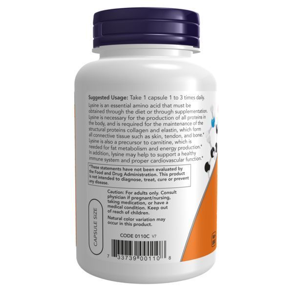 Лизин Lysine 500mg для иммунитета - 250 vcaps 2022-10-2697 фото