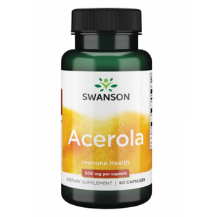 Ацерола Acerola 500 mg - 60 caps 100-39-6588213-20 фото