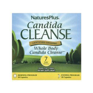 Дієтична добавка Candida Cleanse 7 Day Program - 28 caps 2023-10-6843 фото