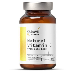 Pharma Natural Vitamin C from Rose Hips caps для імунітету - 30 caps VP-2026-274 фото