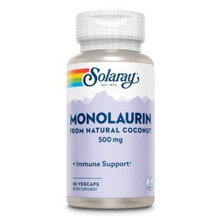 Дієтична добавка Monolaurin 500mg - 60 vcaps 2022-10-2450 фото