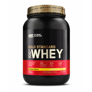 Gold Standard 100% Whey - 908g Strawberry Banana 100-89-0559111-20 фото