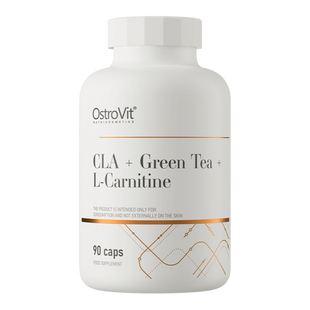 CLA + Green Tea + L-carnitine - 90 caps VP-2026-327 фото