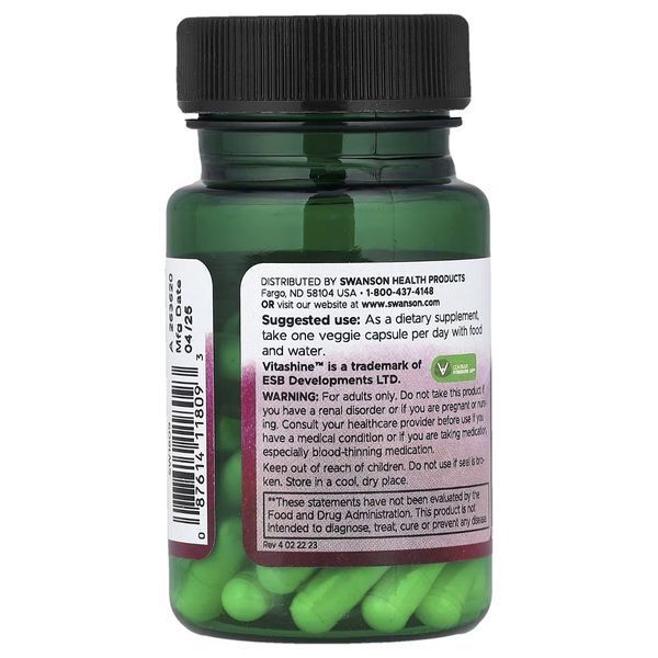 Вітаміни D3 та K2, Vitamins D3 & K2, Swanson, 60 веганських капсул SWV11809 фото