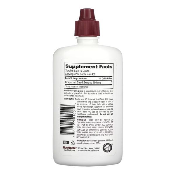 GSE Liquid Concentrate (диетическая добавка) - 118 ml 2022-10-1728 фото