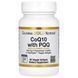 Коензим CoQ10 з PQQ, 100 мг, CoQ10 with PQQ, California Gold Nutrition, 60 вегетаріанських капсул CGN01269 фото 1