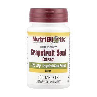 Дієтична добавка Grapefruit Seed Extract 125mg - 100 tabs 2023-10-5478 фото