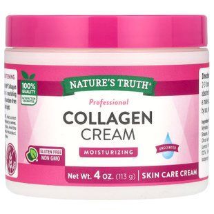 Крем із колагеном, Collagen Cream, Nature's Truth, без запаху, 113 г NTH-10959 фото