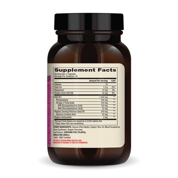 Олія криля Омега-3 Krill Oil for Women - 90 caps 2023-10-3943 фото
