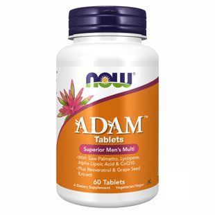 Мужские мультивитамины Адам Adam - 60 tabs 2022-10-0239 фото